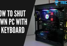 How To Shut Down PC With A Keyboard