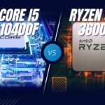 Intel Core i5 10400F vs AMD Ryzen 5 3600