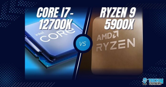 Intel Core i7-12700K Vs AMD Ryzen 9 5900X
