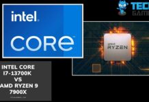 Intel Core i7-13700K Vs. AMD Ryzen 9 7900X