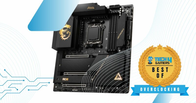 MSI MEG X670E ACE Motherboard - Best Overclocking Motherboard for Ryzen 9 7950X