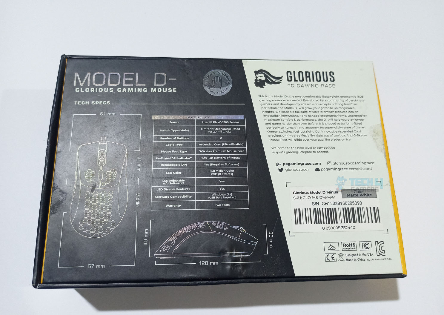 Glorious Model D Minus Packaging and Unboxing