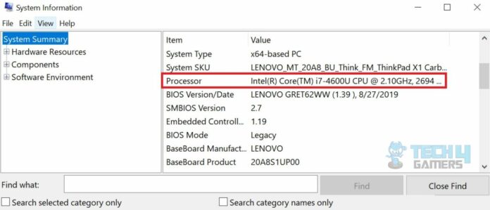 How To Check PC Specs? [All Components + Methods] - Tech4Gamers