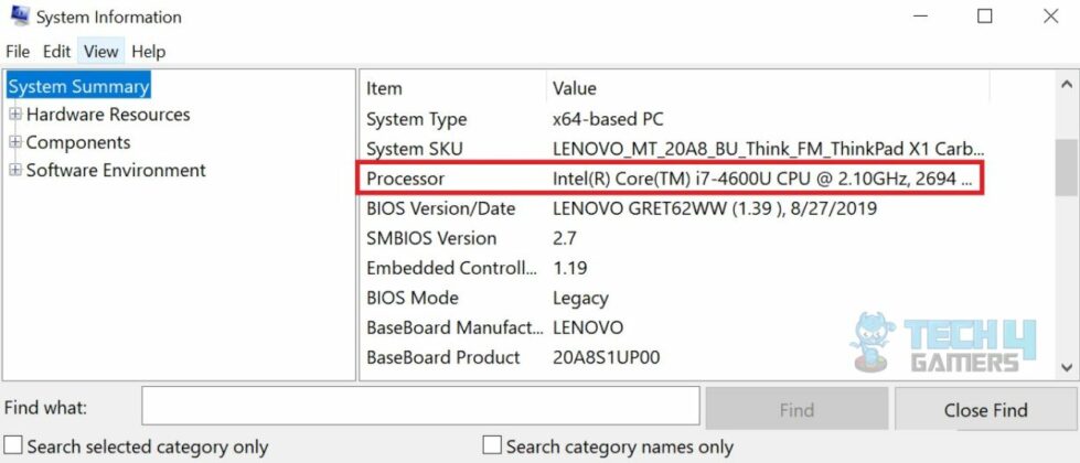 How To Check PC Specs? [All Components + Methods] - Tech4Gamers