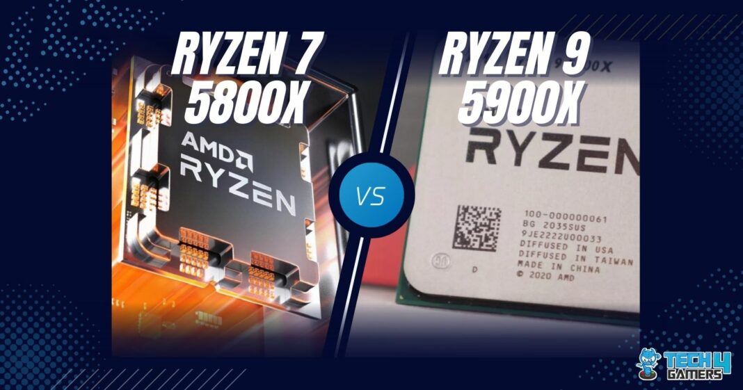 ryzen 9 5800x vs ryzen 7 7700x