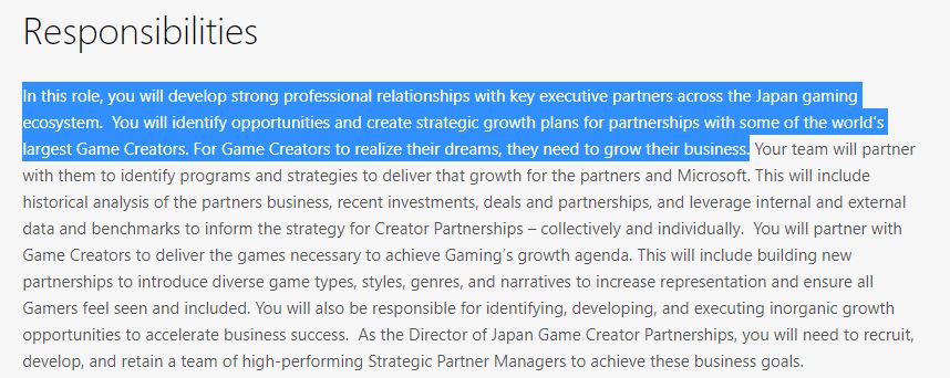 Xbox Director of Japan Creator Partnerships