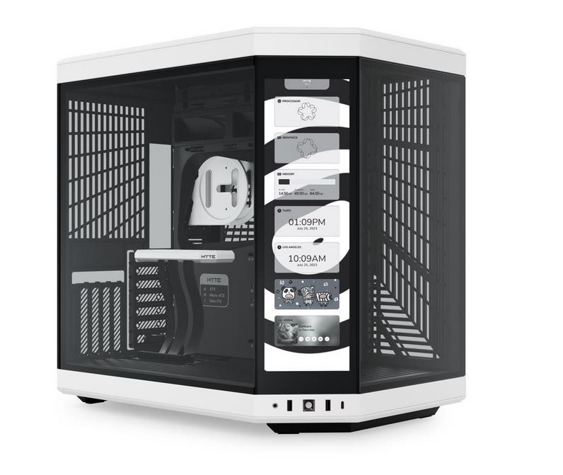 Dual-Chamber Touch Screen PC Case
