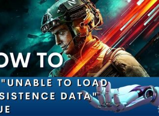 Battlefield 2042 Unable to Load Persistence Data