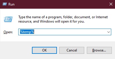 Windows Temporary Files 