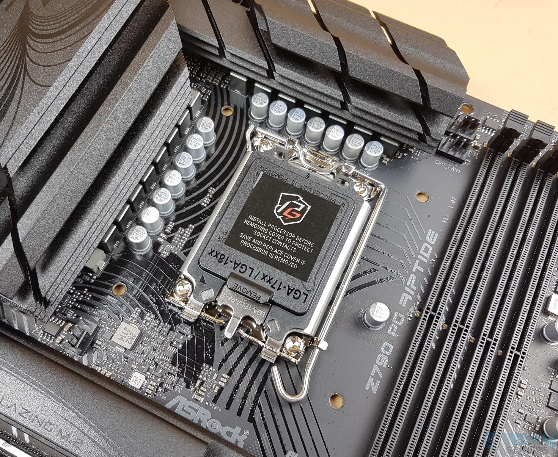 ASRock Z790 PG Riptide — LGA1700 socket