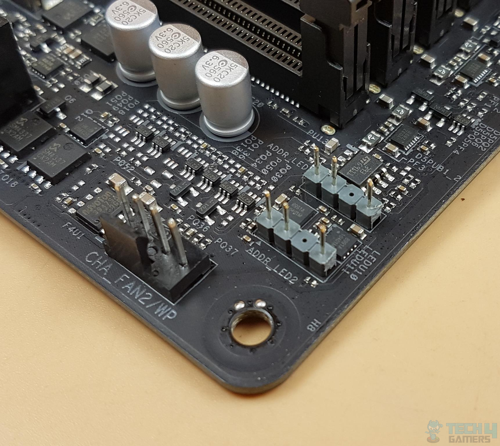 ASRock Z790 PG Riptide — More internal connectors