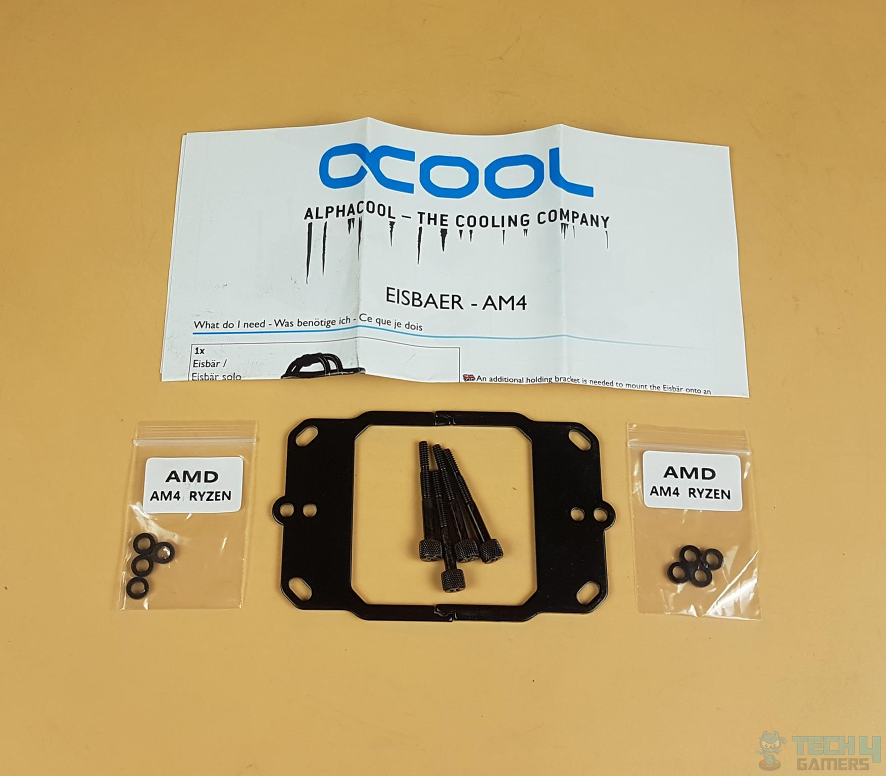 ALPHACOOL CORE OCEAN T38 AIO 360mm — Hardware for AMD brackets