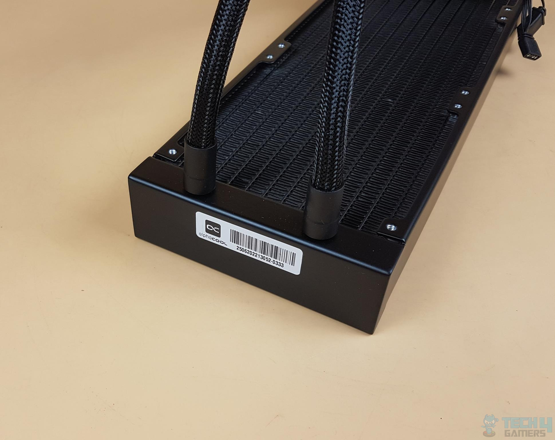 ALPHACOOL CORE OCEAN T38 AIO 360mm — Soft tubing connection