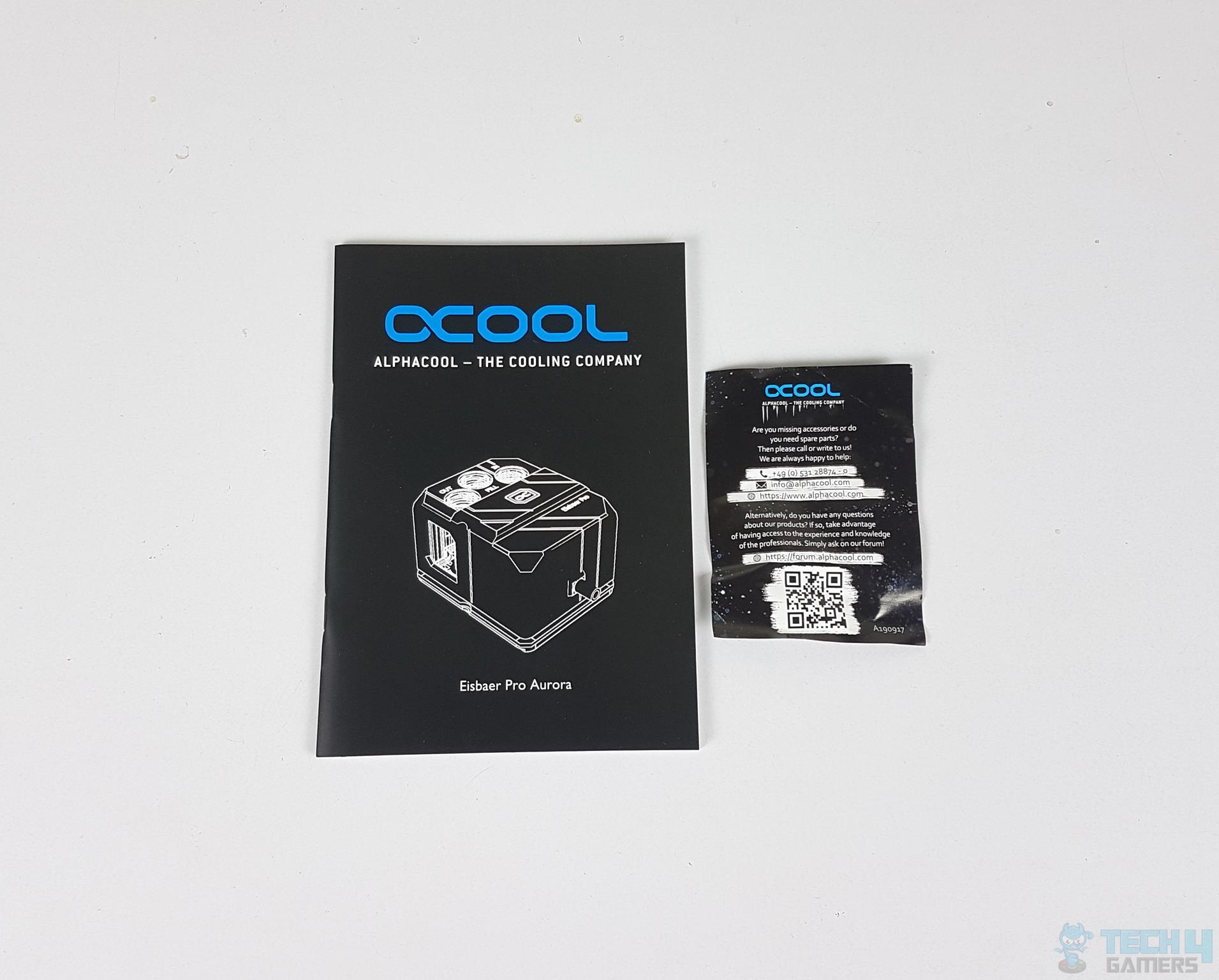 ALPHACOOL Eisbaer Pro HPE Aurora 360 AIO — The user guide