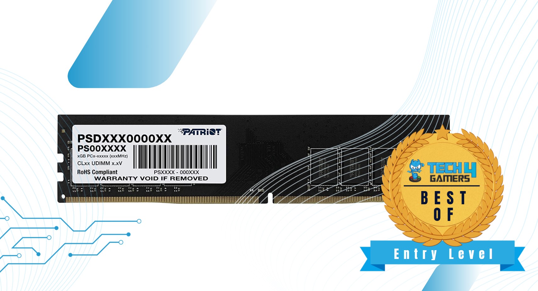 Best Entry-Level RAM For Ryzen 5 7600X - Patriot Signature Line