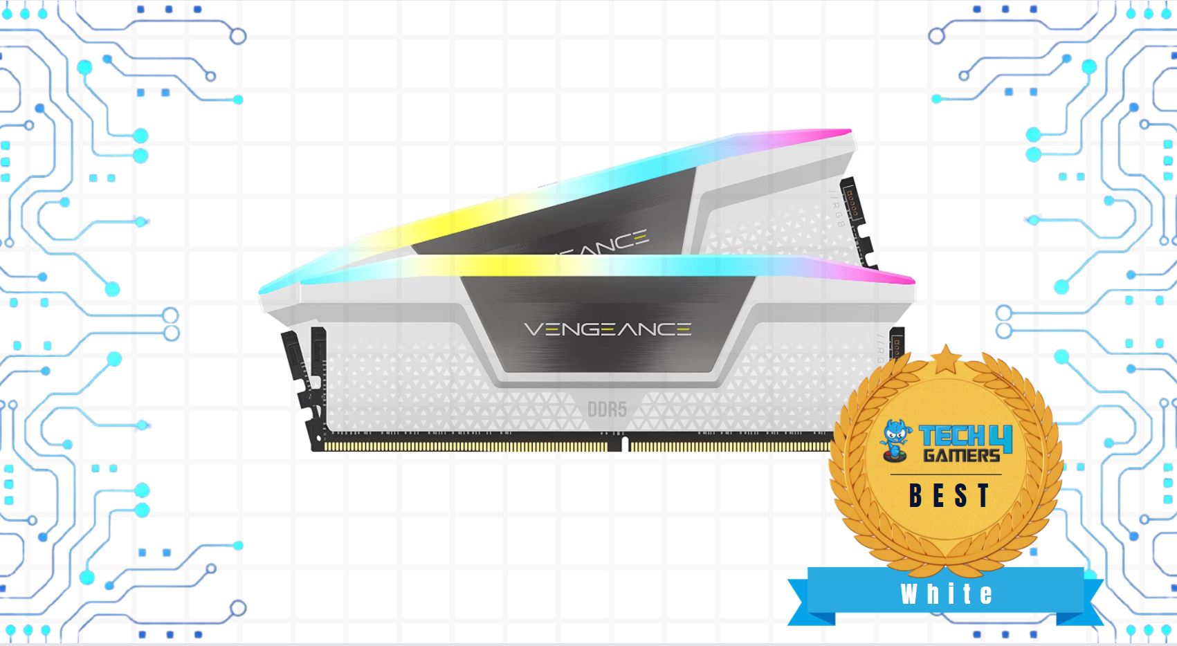 Corsair Vengeance RGB - Best White RAM for Ryzen 7 7700X