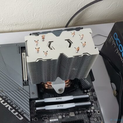 Installing the CPU Cooler (Image By Tech4Gamers)