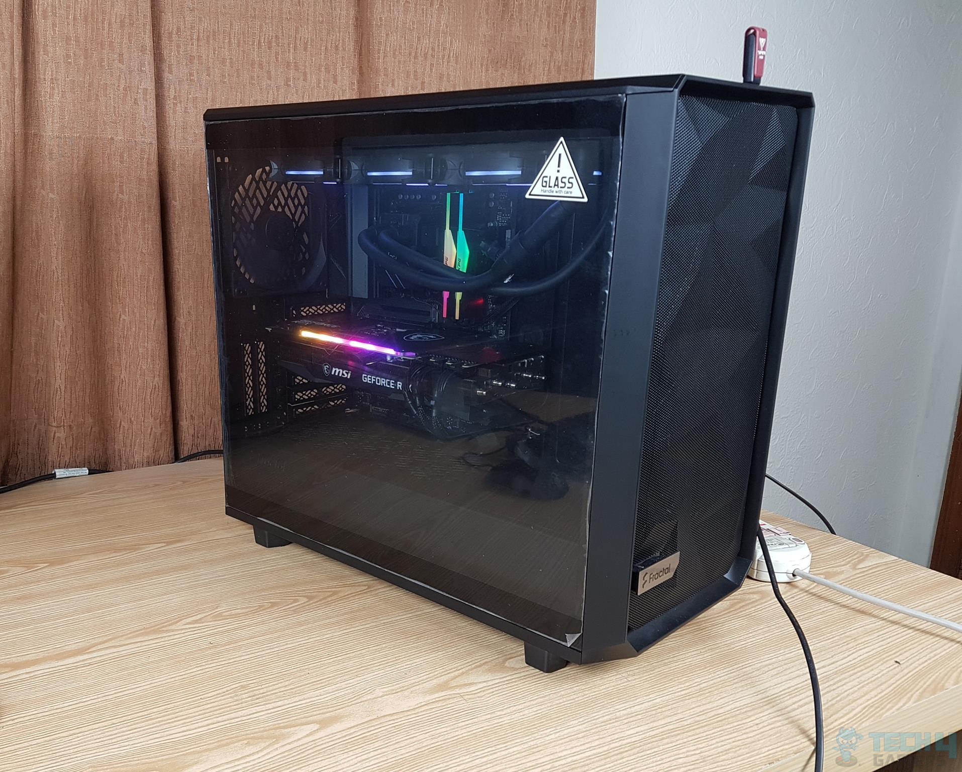 Fractal Design Meshify 2 — Test build showcase with side panel 4