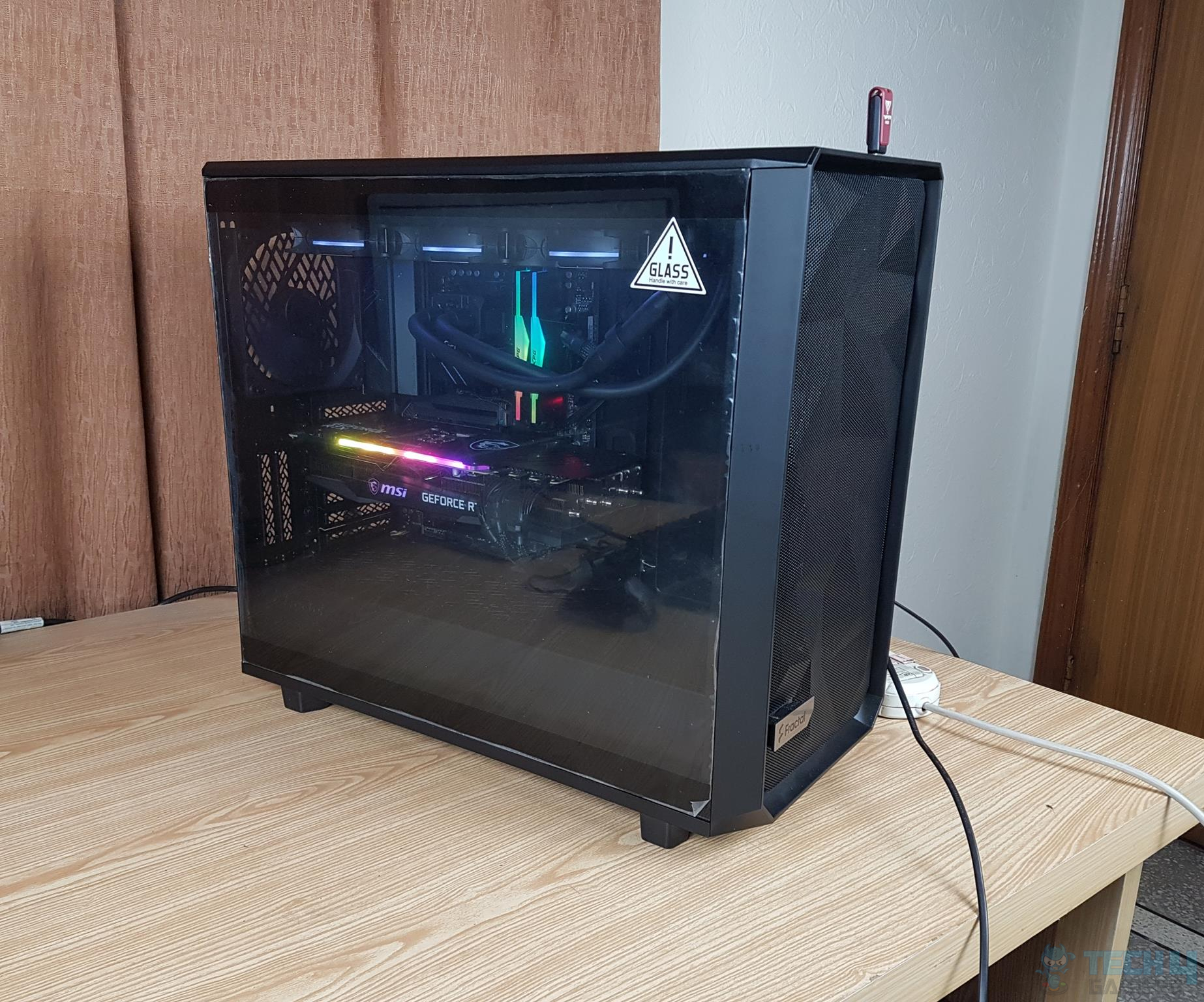 Fractal Design Meshify 2 — Test build showcase with side panel 3