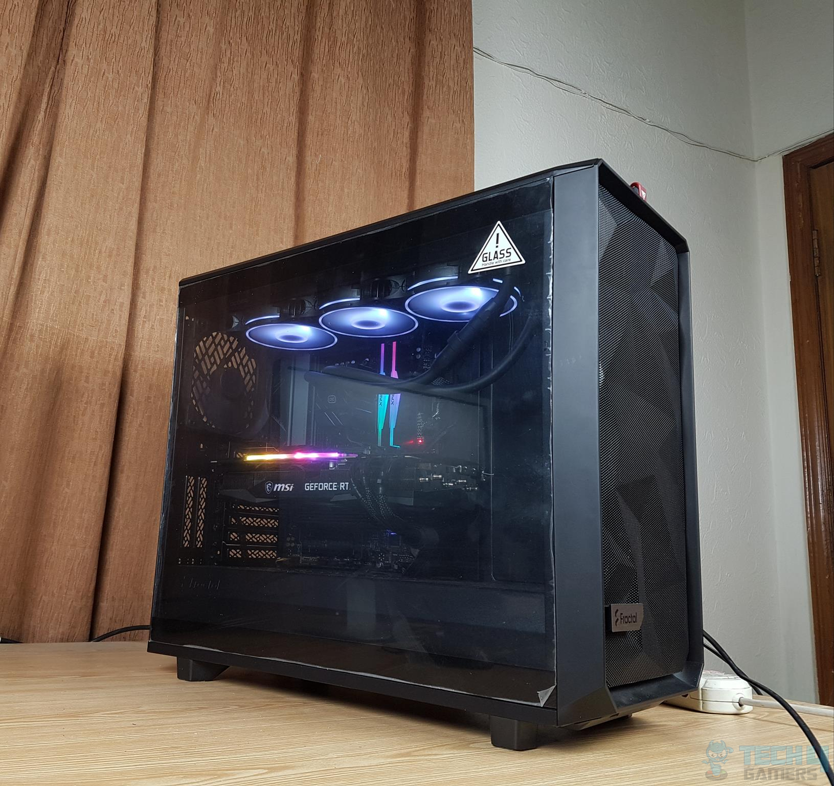 Fractal Design Meshify 2 — Test build showcase with side panel 2