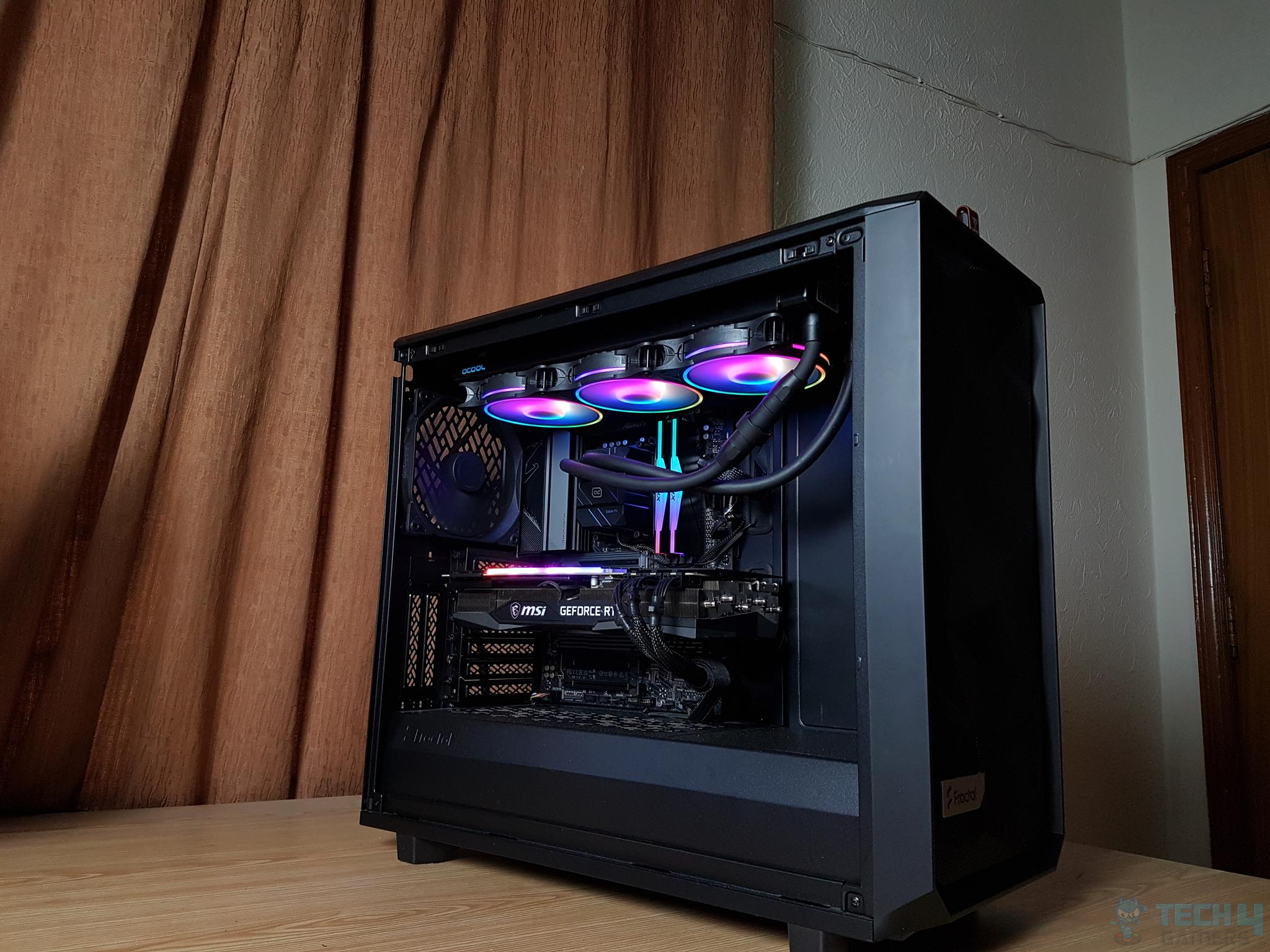 Fractal Design Meshify 2 — Test build showcase without side panel 3