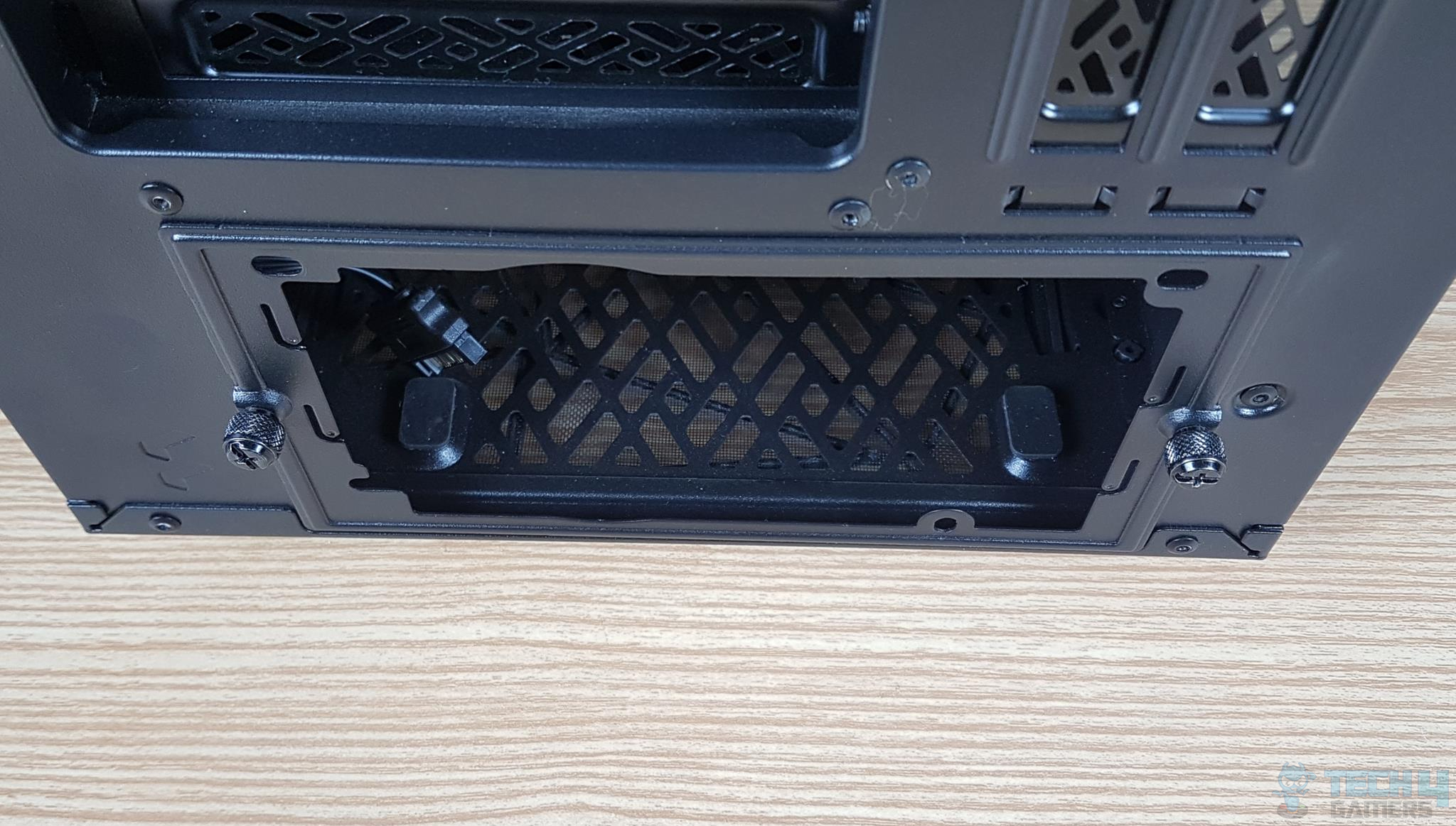 PSU slot at the bottom (Image By Tech4Gamers)