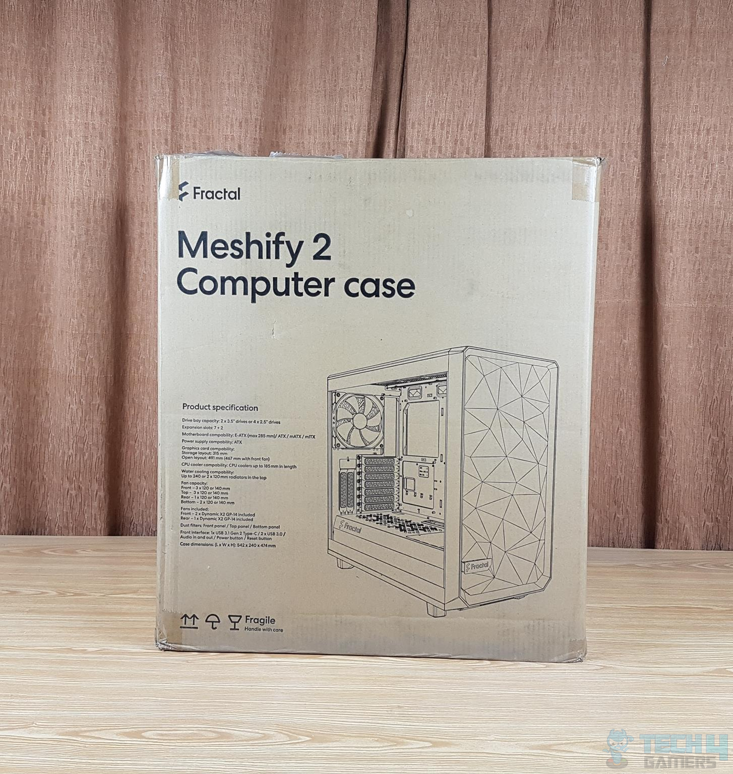 Fractal Design Meshify 2 Packaging