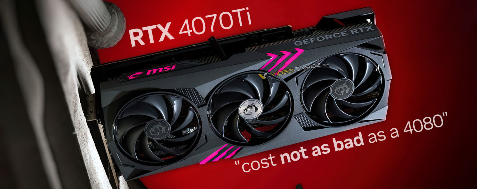 MSI GeForce RTX 4070 Ti