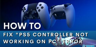 PS5 Controller Not Working On PC
