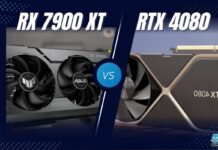 Radeon RX 7900 XT vs GeForce RTX 4080
