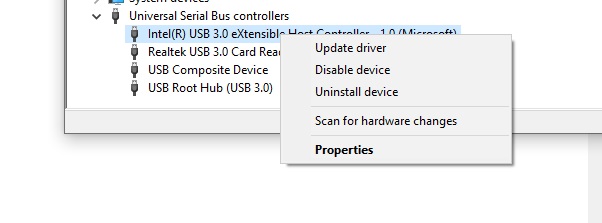 Update or Uninstall Driver