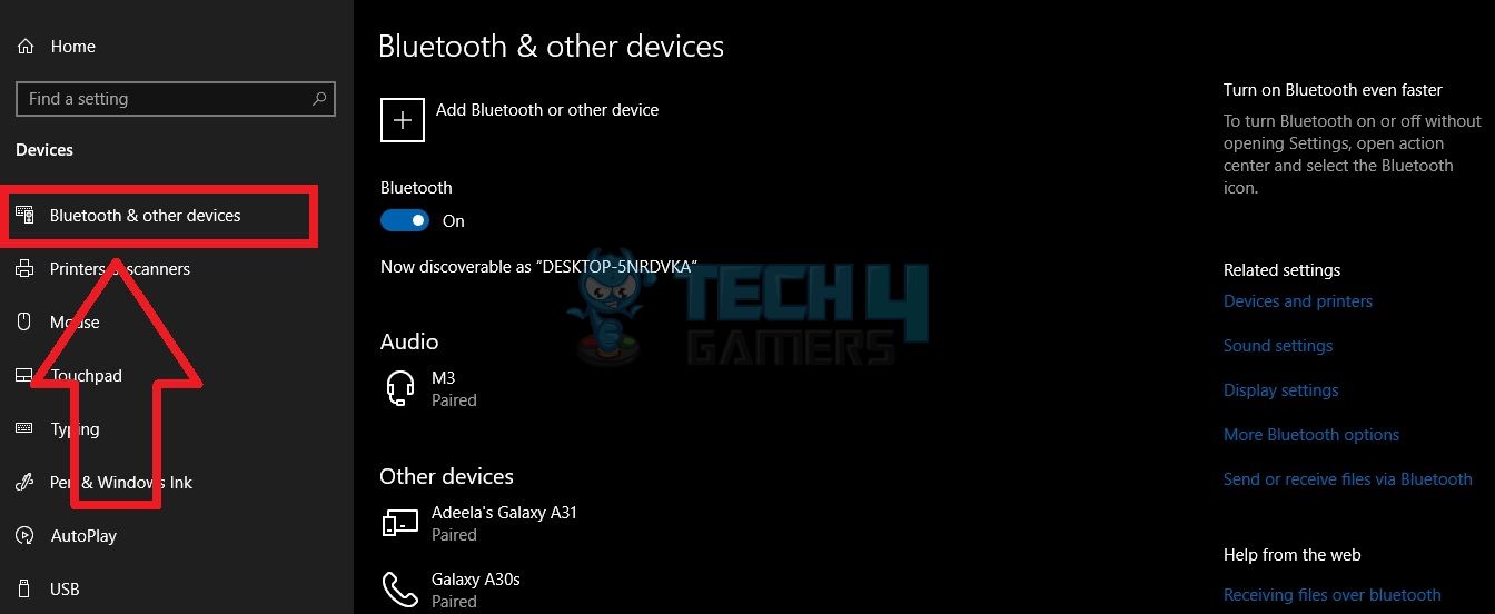 Bluetooth And Other Devices
