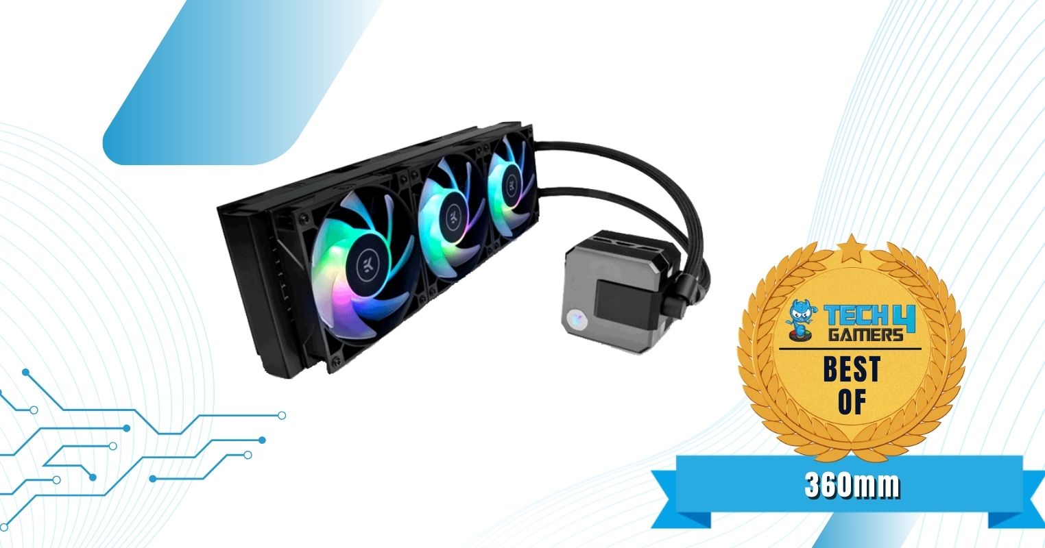 Best 360mm AIO Cooler For Ryzen 9 5950X - EK AIO Elite 360 D-RGB