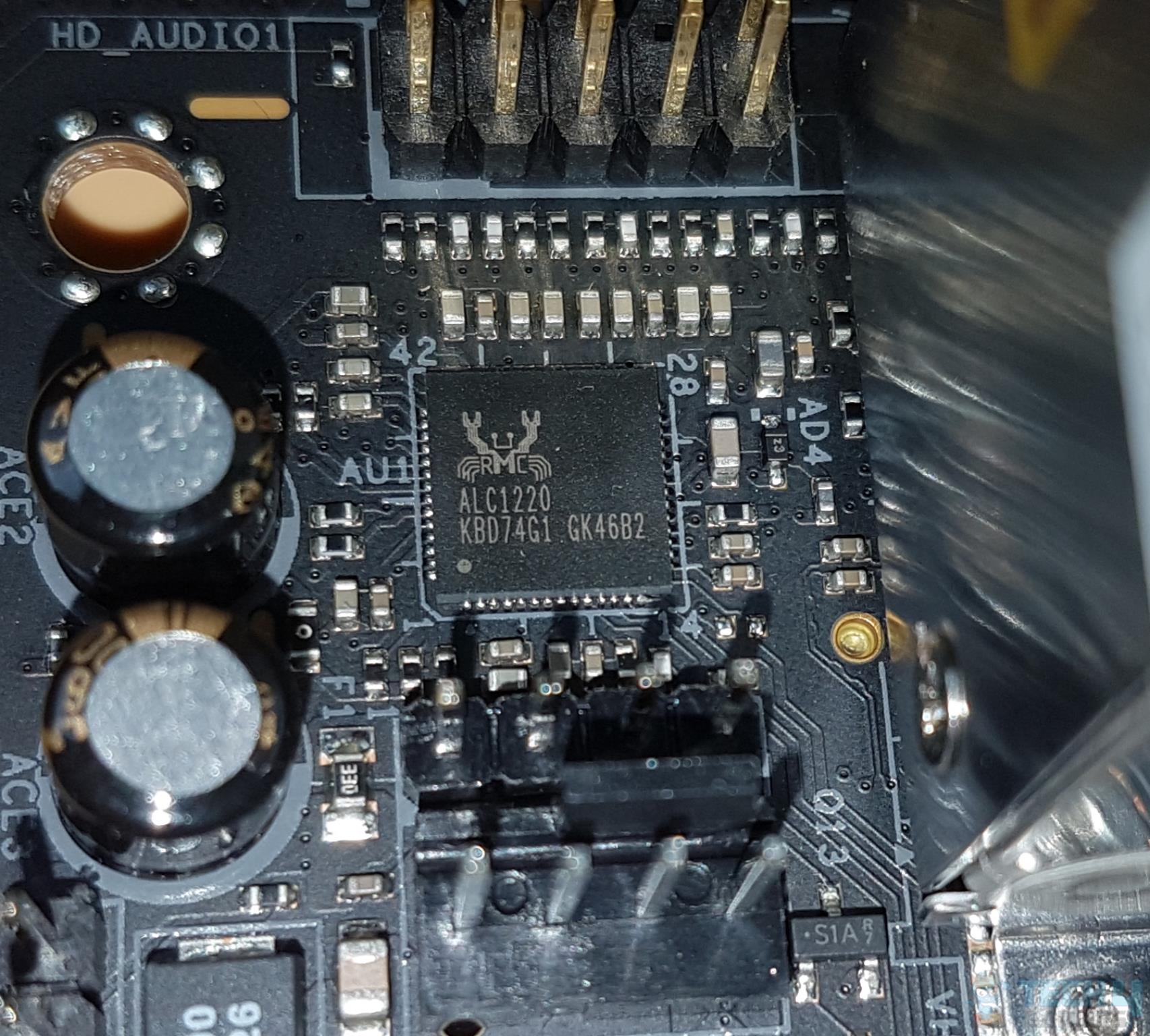 ASRock B650E PG-ITX WIFI — Realtek ALC1220 chip