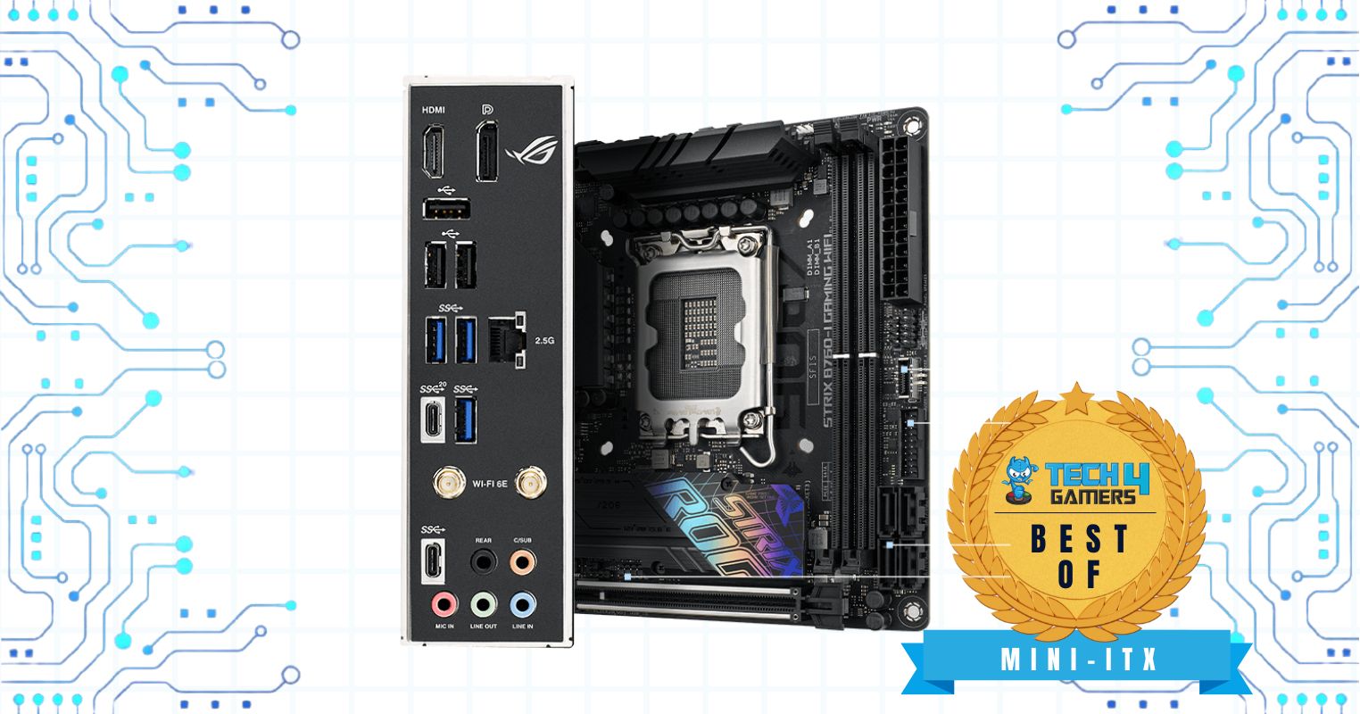ASUS ROG Strix B760-I Gaming WiFi Mini ITX — Best Mini-ITX B760 Motherboard