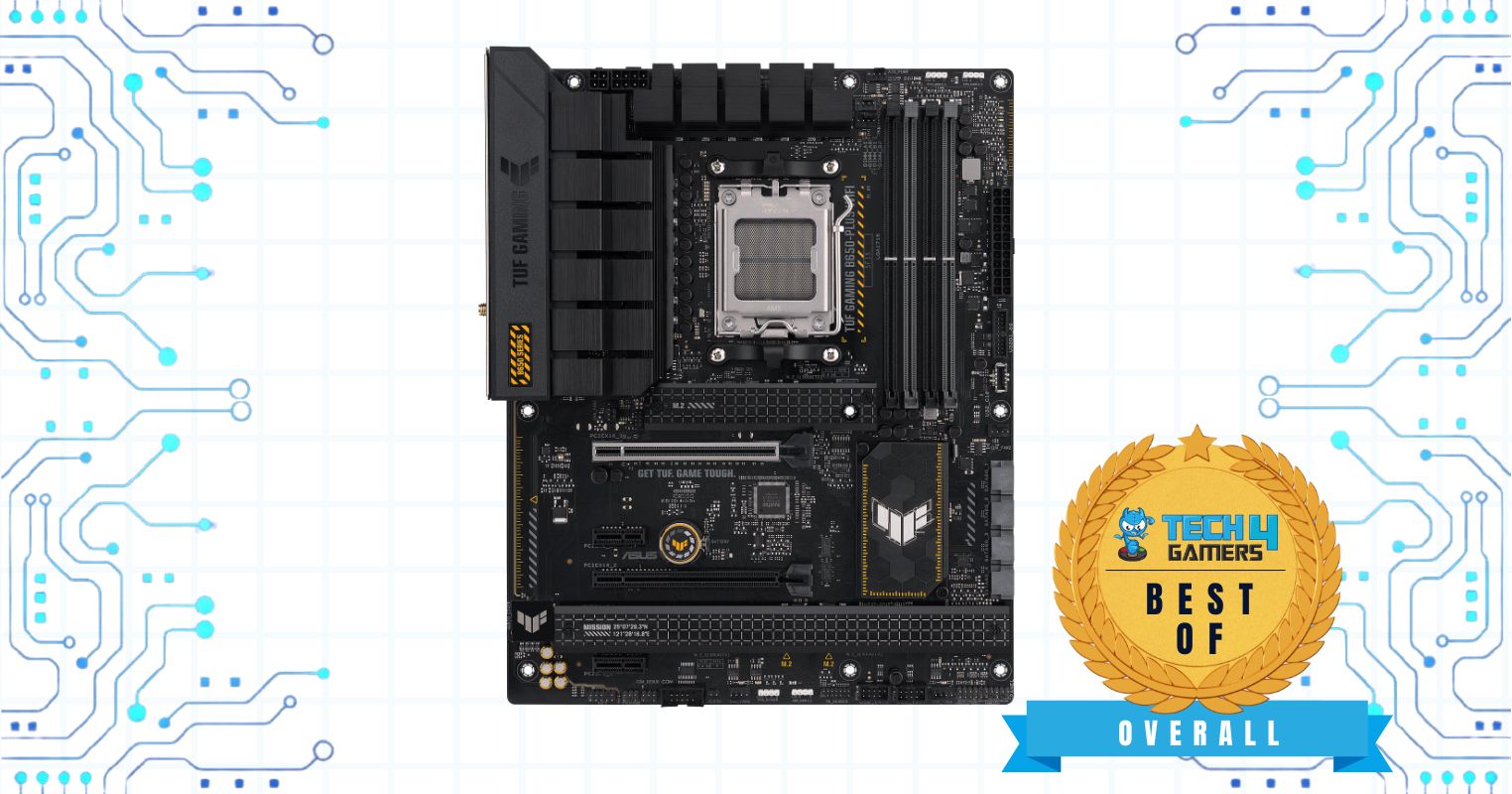 ASUS TUF Gaming B650-PLUS WiFi — Best Overall Motherboard for Ryzen 7 7800X3D