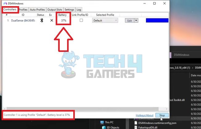 How To Check PS4 Controller's Battery On PC