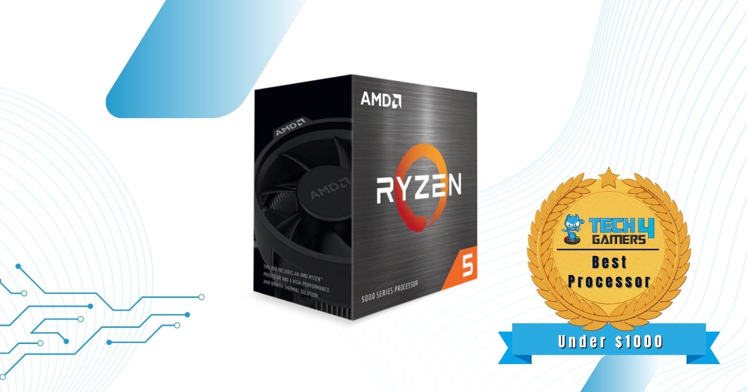 Best $1000 Gaming PC Build - AMD Ryzen 5 5600X Processor