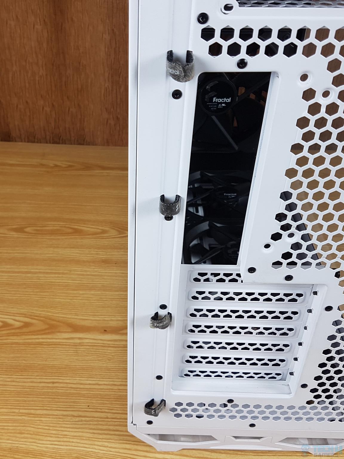 Fractal Design Torrent White TG Clear Tint PC Case — 4x Velcro Strips