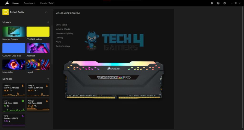 How To Set Up CORSAIR RGB RAM in iCUE 5 