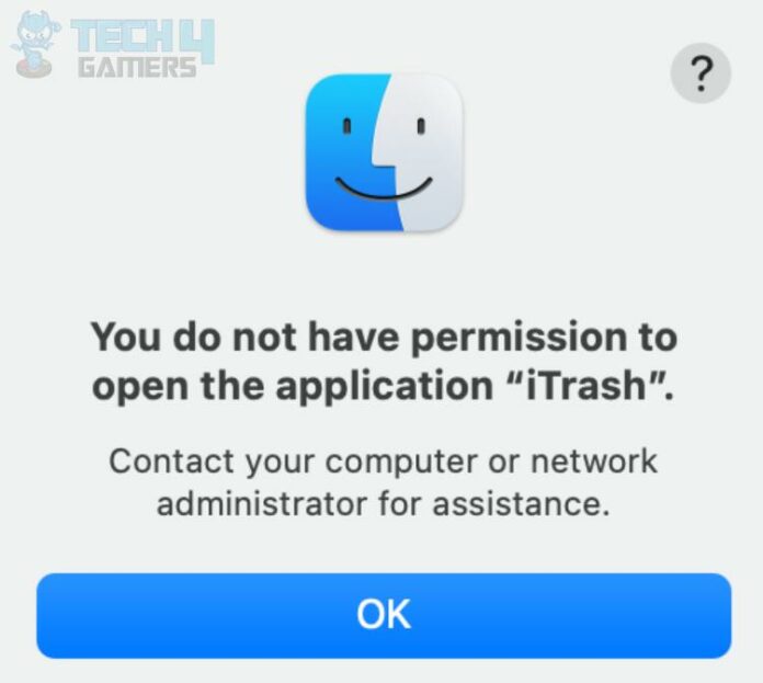 [Our Tested Fixes] You Do Not Have Permission To Open The Application
