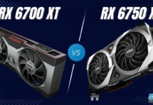 Radeon RX 6700 XT vs 6750 XT