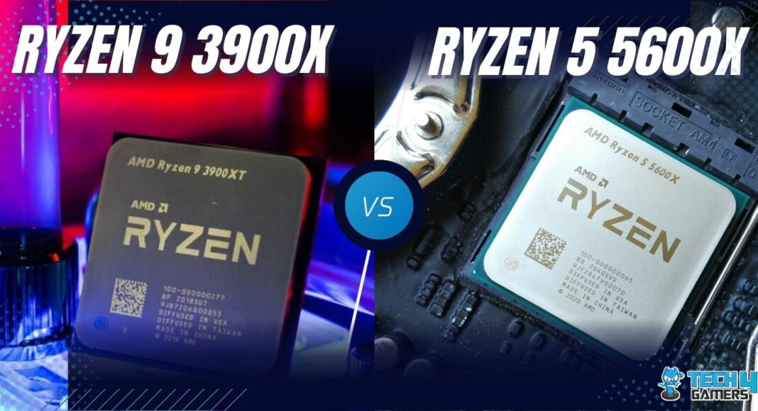 Ryzen 9 3900X Vs Ryzen 5 5600X