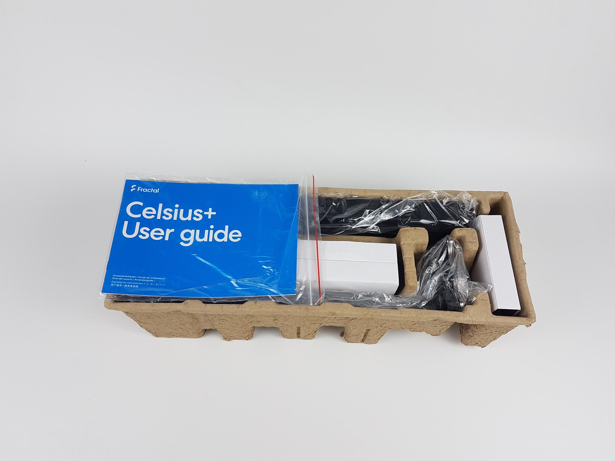 Fractal Design Celsius+ S36 Dynamic Cooler — Box Contents