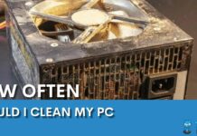 HOW OFTEN SHOULD I CLEAN MY PC