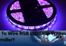 Wiring RGB strip withiut controller