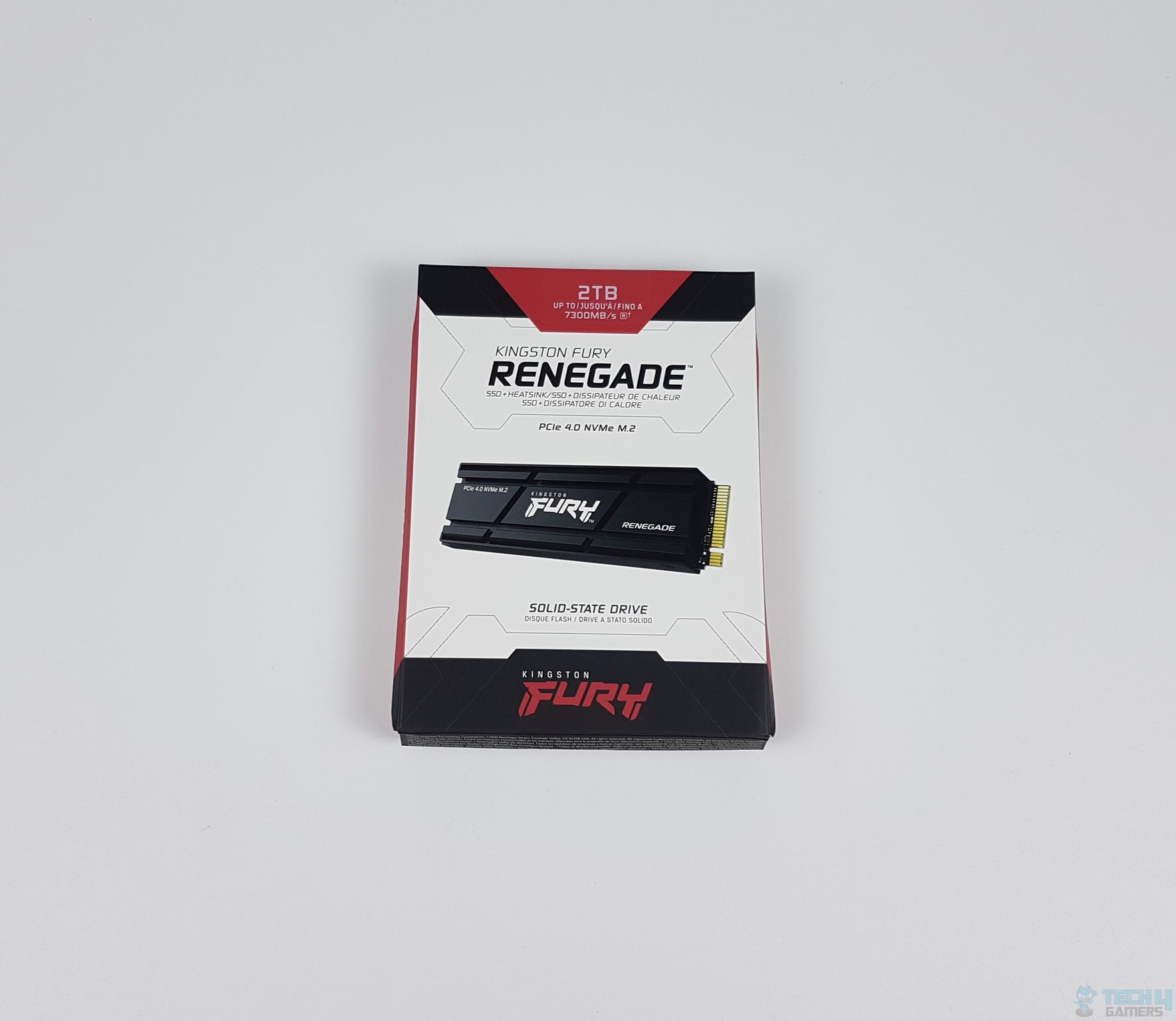 Kingston Fury Renegade 2TB NVMe SSD — Packaging