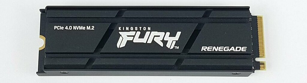 Kingston Fury Renegade 2TB NVMe SSD - Top View