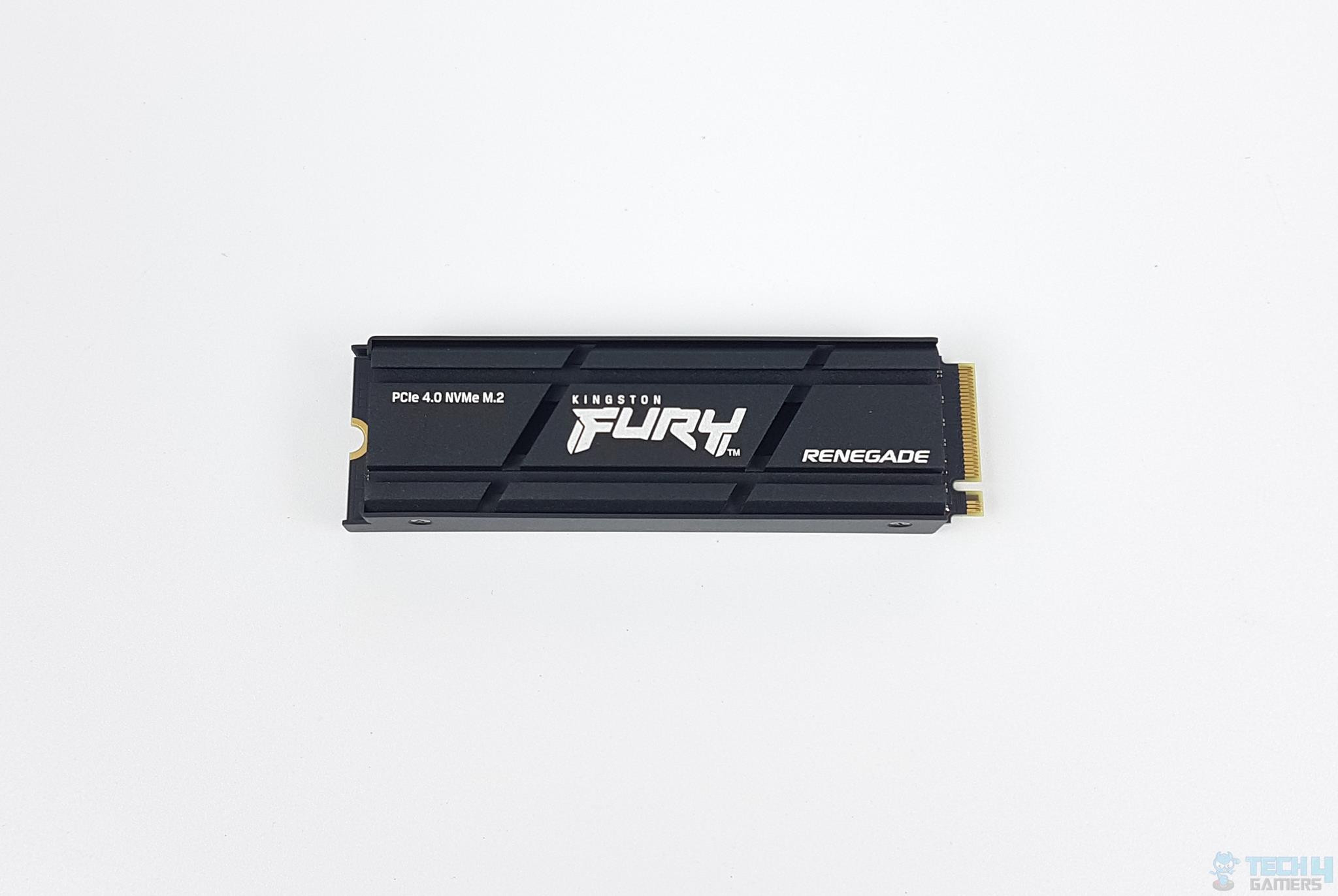Kingston Fury Renegade 2TB NVMe SSD — The design of the SSD