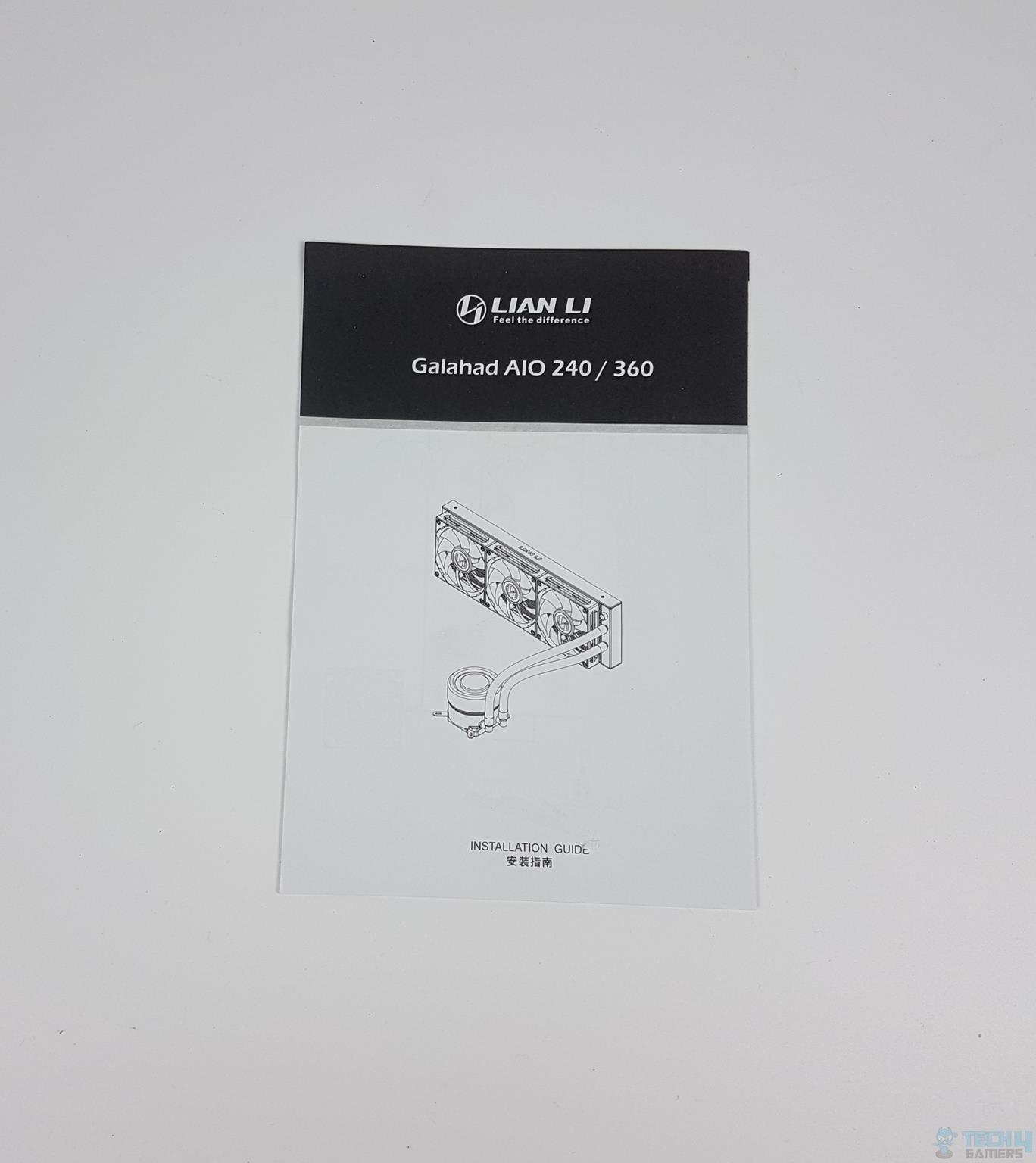 Lian Li GALAHAD 360 White Cooler — Installation Guide